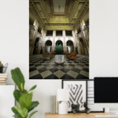 Verlaten landhuis poster (Thuiskantoor)