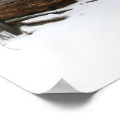 Verlaten logcabine, Colorado Poster (Hoek)