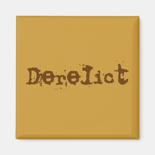 Verlaten magneet (Voorkant)