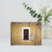 Verlaten met een Briefkaart van het Uitzicht (Staand voorkant)