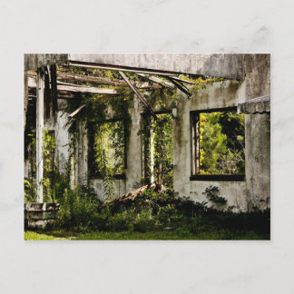 Verlaten motel old Florida Briefkaart