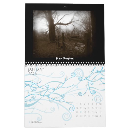 Verlaten plaatsen Agenda 2010 Kalender (Jan 2026)