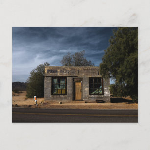 Verlaten Post-Kantoor in Kelso Californië Briefkaart