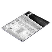 Verlaten productiefabriek - negatief notitieboek (Linkerzijde)