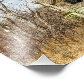 Verlaten Saskatchewan Foto Afdruk (Hoek)