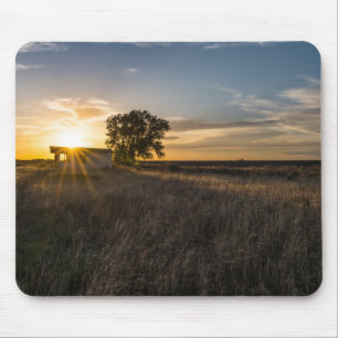 Verlaten Shed Colorado Sunset Mousepad Muismat