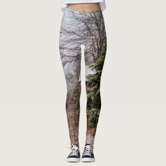Verlaten Shed Leggings (Voorkant)