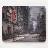 Verlaten stad | Post-apocalyptische dystopie