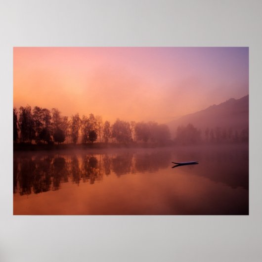 Verlaten Surfboard Poster (Voorkant)