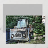 Verlaten vrachtwagen op uitnodiging (Voorkant / Achterkant)