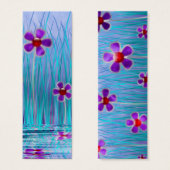 Verlegen Daisies Bladwijzer Mini Visitekaartjes (Voorkant /achterkant)