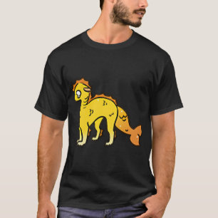 Verlegen zeedier t-shirt