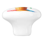 Verleidelijk ijs keramische knop (Zijkant)