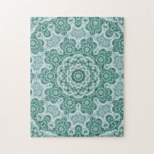 verleidelijk in turquoise legpuzzel
