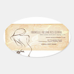 Verleidelijke Curves Spa promotionele Sticker