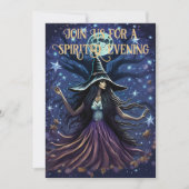 Verleidelijke heks Halloween Party Kaart (Voorkant)