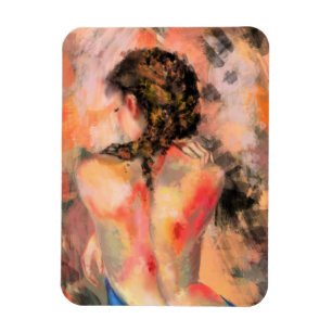 Verleidelijke Lady Art Woman Body Magnet Magneet