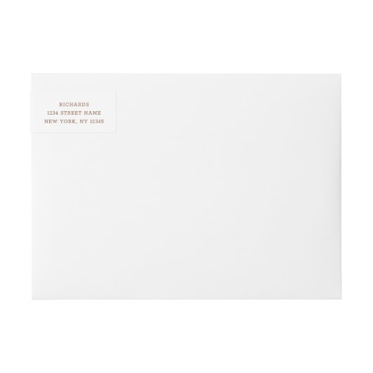 Verleidelijke Roos Roos Gouden Monogram Bruiloft (Voorkant)