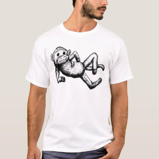 verleidelijke sockaap t-shirt