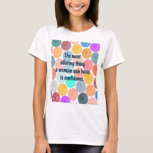 Verleidelijke vrouw t-shirt