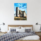 Verlenging van Aftermiddagschaddows Canvas afdrukk Afdruk (Insitu (Slaapkamer))