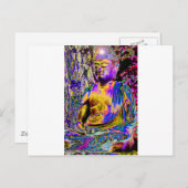 Verlicht Boeddha Briefkaart (Voorkant / Achterkant)