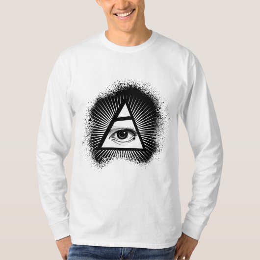 verlicht de klassieke T-Shirt-Derde oog T-shirt (Voorkant)