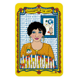 Verlicht door de Light_B_4x6 koelkast Magnet Magneet