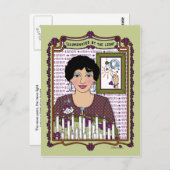 Verlicht door het Light_A_ Briefkaart (Voorkant / Achterkant)