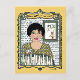 Verlicht door het Light_C_ Briefkaart