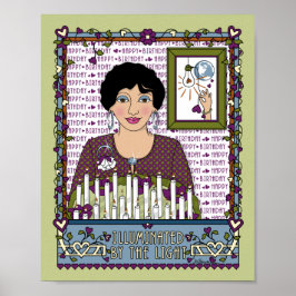 Verlicht door het Poster Light_A_8x10