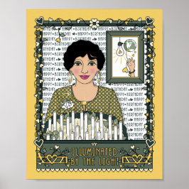 Verlicht door het Poster Light_C_8x10