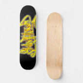 Verlicht Graffiti-dek Skateboard (Voorkant)