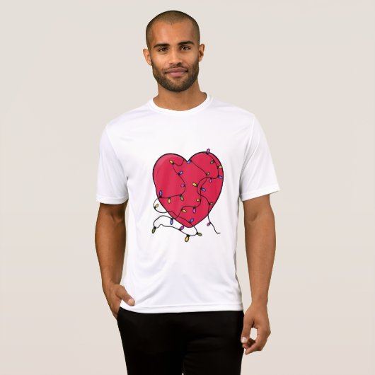 Verlicht hart t-shirt (Voorkant volledig)