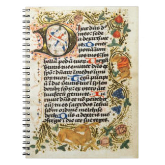 Verlicht Manuscript-Notitieboek Notitieboek