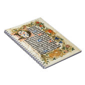 Verlicht Manuscript-Notitieboek Notitieboek (Rechterzijde)