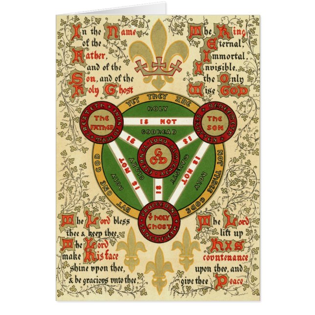 Verlicht Manuscript of the Heilige Drievuldigheid (Voorkant)