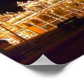 Verlicht Mysore Palace Poster (Hoek)