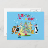 Verlicht omhoog briefkaart (Voorkant / Achterkant)