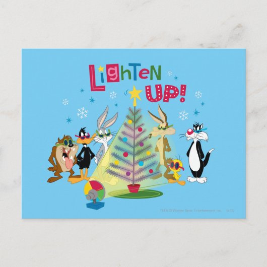 Verlicht omhoog briefkaart (Voorkant)