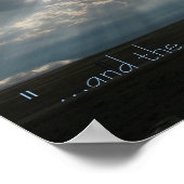 "verlicht" Poster (Hoek)