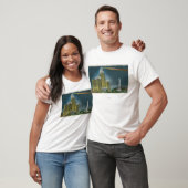 Verlicht Uitzicht stadhuis T-shirt (Unisex)