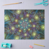 Verlichtde Abstracte glans Blauwe Paarse Kunst Tissuepapier (Craft)