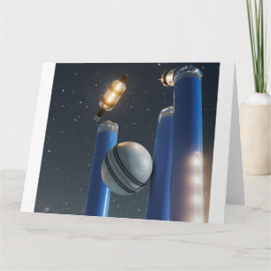 Verlichtde cricket Wicket Stof-pompen Kaart