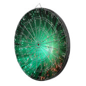 Verlichtde optische vezels dartbord (Voorkant Rechts)