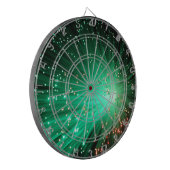 Verlichtde optische vezels dartbord (Voorkant Links)