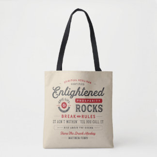 Verlichtde Welvaart Rocks Bag Tote Bag