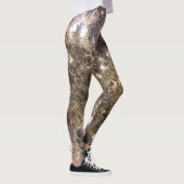 Verlichtde zilveren kerstboomleggings leggings (Rechts)