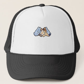 verlichte handen trucker pet