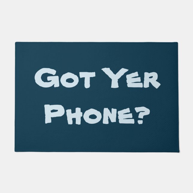 verlichte herinneringszin originele pret deurmat (Voorkant)